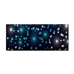 Digitally Created Snowflake Pattern Cosmetic Storage Cases by Nexatart