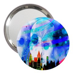 Dirty Dirt Spot Man Doll View 3  Handbag Mirrors by Nexatart