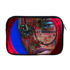 Display Dummy Binary Board Digital Apple Macbook Pro 17  Zipper Case by Nexatart