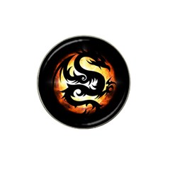 Dragon Fire Monster Creature Hat Clip Ball Marker (4 Pack) by Nexatart