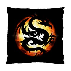 Dragon Fire Monster Creature Standard Cushion Case (one Side) by Nexatart