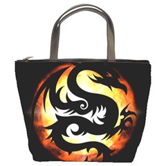 Dragon Fire Monster Creature Bucket Bags