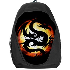 Dragon Fire Monster Creature Backpack Bag by Nexatart