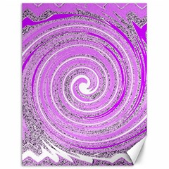 Digital Purple Party Pattern Canvas 12  X 16   by Nexatart