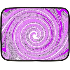 Digital Purple Party Pattern Fleece Blanket (mini) by Nexatart