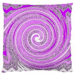 Digital Purple Party Pattern Large Cushion Case (two Sides) by Nexatart