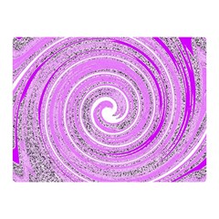 Digital Purple Party Pattern Double Sided Flano Blanket (mini)  by Nexatart