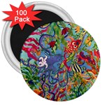 Dubai Abstract Art 3  Magnets (100 pack) Front