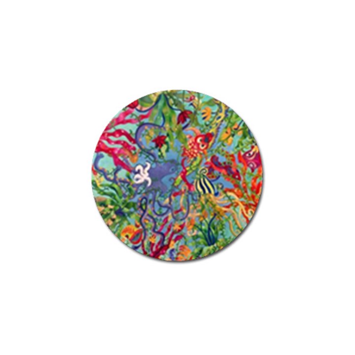 Dubai Abstract Art Golf Ball Marker