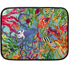 Dubai Abstract Art Fleece Blanket (mini)