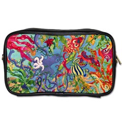 Dubai Abstract Art Toiletries Bags 2-side by Nexatart