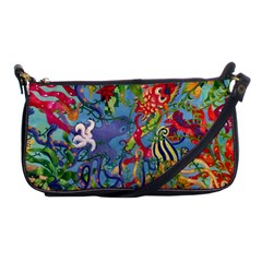 Dubai Abstract Art Shoulder Clutch Bags by Nexatart