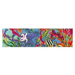 Dubai Abstract Art Satin Scarf (oblong) by Nexatart