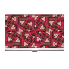 Digital Raspberry Pink Colorful Business Card Holders by Nexatart