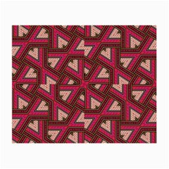 Digital Raspberry Pink Colorful Small Glasses Cloth (2-side) by Nexatart