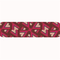 Digital Raspberry Pink Colorful Large Bar Mats by Nexatart