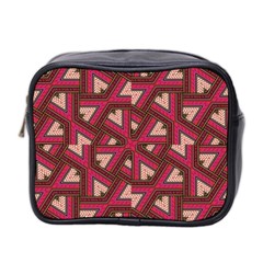 Digital Raspberry Pink Colorful Mini Toiletries Bag 2-side by Nexatart