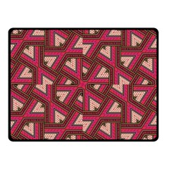 Digital Raspberry Pink Colorful Double Sided Fleece Blanket (small)  by Nexatart