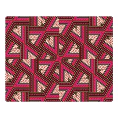 Digital Raspberry Pink Colorful Double Sided Flano Blanket (large)  by Nexatart