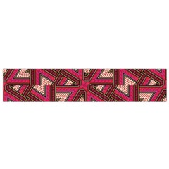 Digital Raspberry Pink Colorful Flano Scarf (small) by Nexatart