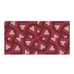 Digital Raspberry Pink Colorful Satin Wrap by Nexatart