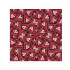 Digital Raspberry Pink Colorful Small Satin Scarf (square) by Nexatart