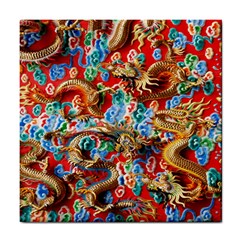 Dragons China Thailand Ornament Tile Coasters by Nexatart