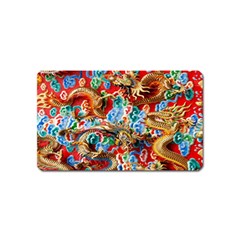 Dragons China Thailand Ornament Magnet (name Card) by Nexatart