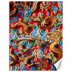 Dragons China Thailand Ornament Canvas 12  X 16  