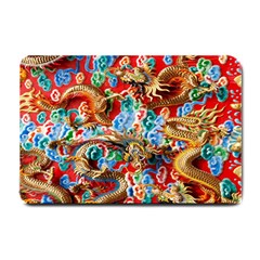 Dragons China Thailand Ornament Small Doormat  by Nexatart