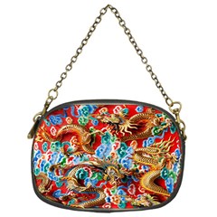 Dragons China Thailand Ornament Chain Purses (one Side)  by Nexatart