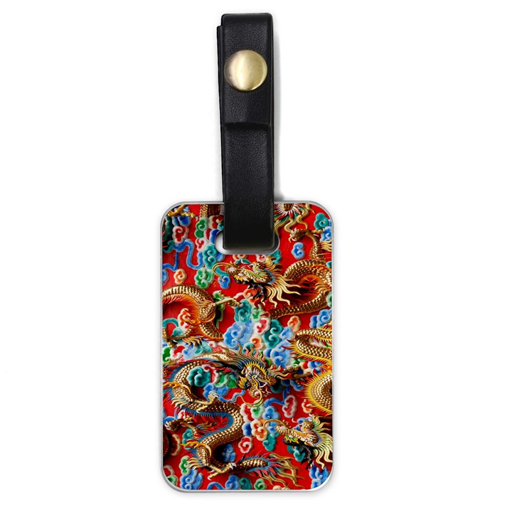 Dragons China Thailand Ornament Luggage Tags (One Side) 