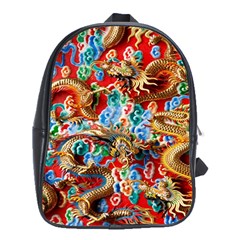 Dragons China Thailand Ornament School Bags (xl) 