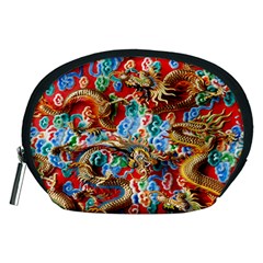 Dragons China Thailand Ornament Accessory Pouches (medium)  by Nexatart