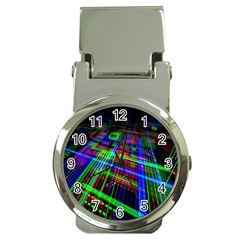 Electronics Board Computer Trace Money Clip Watches by Nexatart