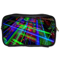 Electronics Board Computer Trace Toiletries Bags 2-side by Nexatart