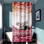 Elephant Heart Plush Vertical Toy Shower Curtain 36  x 72  (Stall)  Curtain(36 X72 ) - 33.26 x66.24  Curtain(36 X72 )