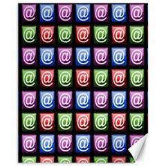 Email At Internet Computer Web Canvas 11  X 14   by Nexatart