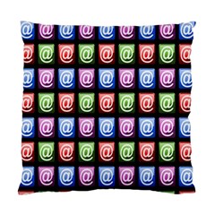 Email At Internet Computer Web Standard Cushion Case (two Sides) by Nexatart