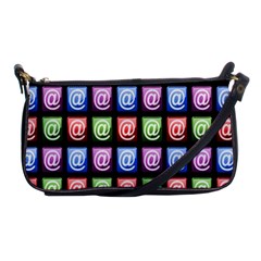 Email At Internet Computer Web Shoulder Clutch Bags by Nexatart