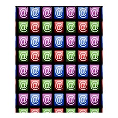 Email At Internet Computer Web Shower Curtain 60  X 72  (medium)  by Nexatart