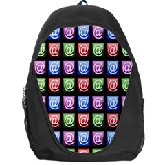 Email At Internet Computer Web Backpack Bag by Nexatart