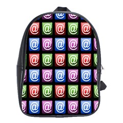 Email At Internet Computer Web School Bags (xl)  by Nexatart