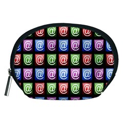 Email At Internet Computer Web Accessory Pouches (medium)  by Nexatart