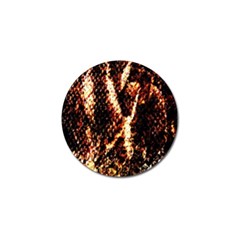 Fabric Yikes Texture Golf Ball Marker by Nexatart