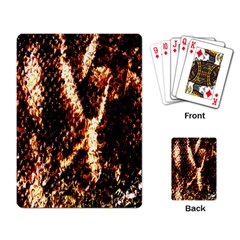 Fabric Yikes Texture Playing Card by Nexatart