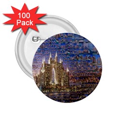 Dubai 2 25  Buttons (100 Pack) 