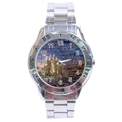 Dubai Stainless Steel Analogue Watch