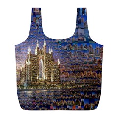 Dubai Full Print Recycle Bags (l)  by Nexatart