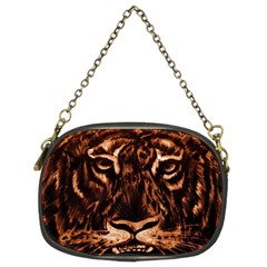 Eye Of The Tiger Chain Purses (two Sides) 